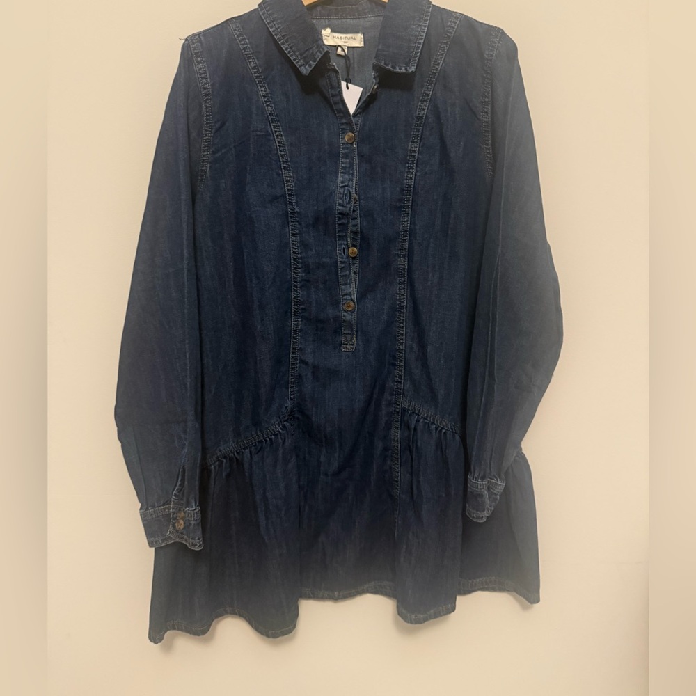 Habitual Indigo Denim Shirt
